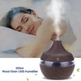 thumbnail image 5 of 300ml Essential Oils Humidifier Cool Mist Electric Fragrance Diffuser with 7 Color Changing Mute SPA, 5 of 5