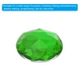 thumbnail image 4 of Uxcell 20mm Flat Back Round Acrylic Rhinestones, 200 Pack Plastic Circle Gems for Jewelry Making Costume, Green, 4 of 6