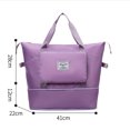 thumbnail image 3 of Bolsa De Viaje Bolsa de noche de moda plegable de gran capacidad con bolsillo húmedo y seco (púrpura) Tmvgtek Para Estrenar, 3 of 6