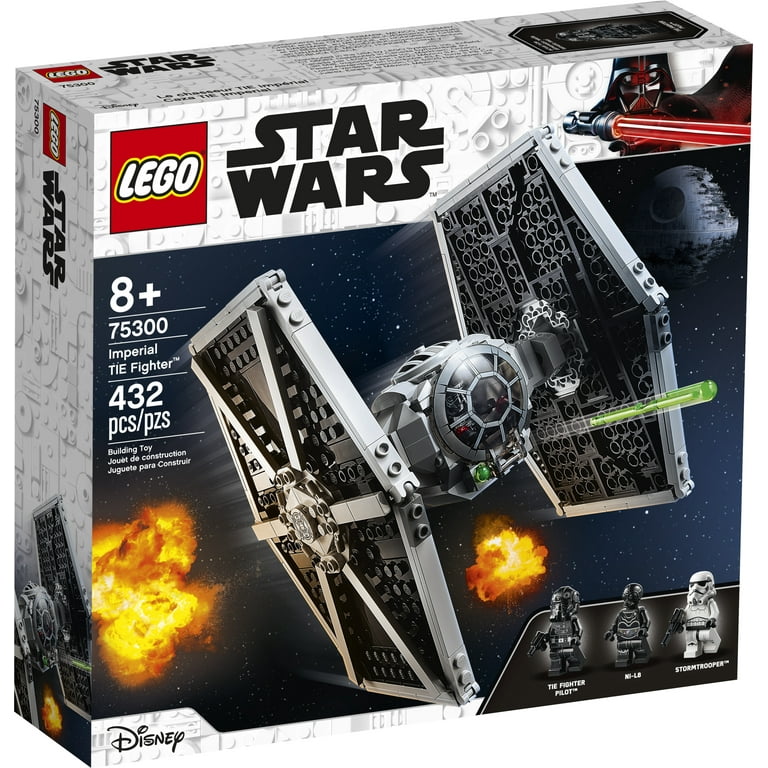 gå Har råd til metallisk LEGO Star Wars Imperial TIE Fighter 75300 Building Toy with Stormtrooper  and TIE Fighter Pilot Minifigures from The Skywalker Saga, Gift Idea for Star  Wars Fans - Walmart.com