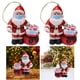 thumbnail image 1 of 2x Santa Claus con colecciones de adornos de mascarilla, decoración de árboles de Navidad, decoración de estatuas de Navidad, centro de de Sharpla Figuras de Papá Noel, 1 of 8