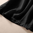 thumbnail image 6 of IMENGL Long Sleeve Shirts for Women Casual Cotton Linen Button Short Summer Loose Neck Embroidered Blouse Soft T-Shirt Women's Basic Tee Long Sleeve Tops,Black, 6 of 7