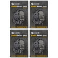 thumbnail image 1 of Niche Rear Brake Pad Set for Yamaha YZF R6S Organic Motorcycle 4 Pack 519-KPA2495D, 1 of 5