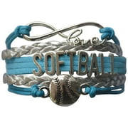 Softball Bracelet- Girls Softball Jewelry Perfect Softball Player, Softball Teams and Softball Coaches Gitfts by