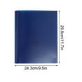 thumbnail image 3 of Plastic File Folders, Heavy Duty Pocket Folders, Letter Size Document Organizer with Business Card Pocket, Durable Water-Resistant Plastic, Office File Storage, Assorted Colors, 3 of 5