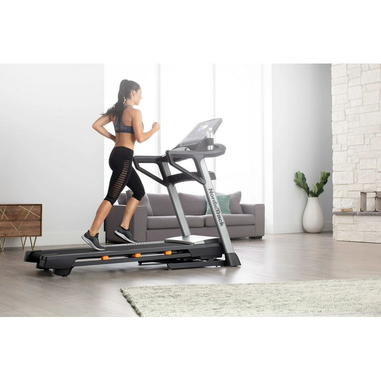 NordicTrack T 7.5 S iFIT enabled Treadmill for Running and Walking with 7 Tilting Touchscreen and SpaceSaver Design
