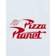 thumbnail image 4 of Toy Story - Camiseta Pizza Planet Ringer Hombres (Blanco, Rojo), 4 of 4