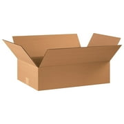 SI Products 28" x 24" x 6" Corrugated Shipping Boxes 200#/ECT-32 Mullen Rated Corrugated Pack of 10