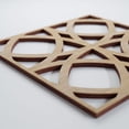 thumbnail image 5 of Ekena Millwork 7 3/8"W x 7 3/8"H x 1/4"T Extra Small Fleetwood Decorative Fretwork Wood Wall Panels, Birch, 5 of 18