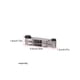thumbnail image 5 of Regla de Metal Sonducket 55/60 engranaje diente hilo enchufe calibre carbono pesado Universal espesor para sistema Industrial Accesorios para instrumentos musicales, 5 of 6
