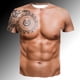 thumbnail image 4 of Manga 3D Novedad Colcomx Camisa de Hombre con Estampado Muscular S-XL, 4 of 6