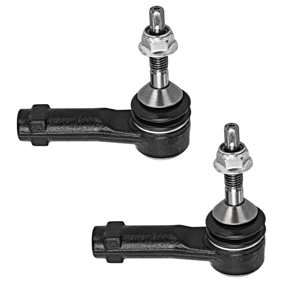 Detroit Axle - Front 2pc Outer Tie Rod Ends for Ford 11-19 Explorer 16-19 Flex 14-18 Special Service Police Sedan 13-19 Police Interceptor Sedan Utility Lincoln MKT