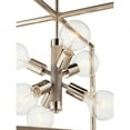 thumbnail image 6 of Coastal Modern Farmhouse Six Light Chandelier-Auburn Stained Finish Bailey Street Home 147-Bel-4187471, 6 of 9