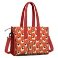 thumbnail image 2 of Teacher Tote Bag,Pug Dog Teacher Utility Tote Bag,Large Work Tote Bags for Women with Multiple Pockets,Top Zipper Closure,13.8x10.6x6.7 Inch, 2 of 5