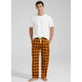 thumbnail image 4 of HiddenValor Mens Plaid Cotton Pajama Lounge Pants, 4 of 4
