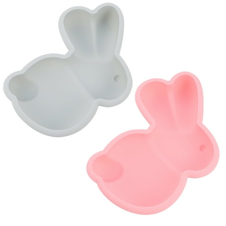 

2PCS Silicone Cartoon Cake Baking Molds Safe Material Baking DIY Mould