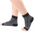 thumbnail image 1 of ZHAOCHENG Protector de tobillo deportivo de nailon de primera calidad para actividades al aire libre, talla S o M, 2 pares, 1 of 5