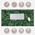 thumbnail image 6 of Cute Cat Kawaii Green Desk Mat - Large Gaming Mouse Pad & Keyboard Laptop Mat - Anime XL (31.5x15.7 in) - Non-Slip Base, Stitched Edges, 6 of 6