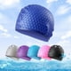thumbnail image 3 of Gorro de natación para hombre y mujer, de silicona, impermeable, con protección auditiva., 3 of 3