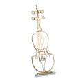thumbnail image 4 of Luzkey Metal Violin Sculpture Ornament Craft Decor Collection Simple Figurine Ornament Modern Instrument Statue for Desk Centerpiece Small, 4 of 8
