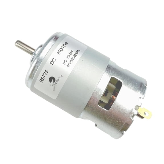 CHANCS Electric DC Motor 775 DC 12V/24V D-Shaft 4500RPM 9000RPM High Power High Torque for DIY Parts