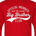 thumbnail image 4 of Inktastic Official Member of the Cool Big Brother Club Long Sleeve Youth T-Shirt, 4 of 5