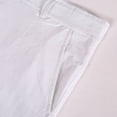 thumbnail image 5 of FRSASU Men's Linen Cotton Casual Twill Chino Shorts Slight Summer Beach Elasticity Shorts with Elastic Waist Drawstring White, 5 of 8