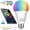 White, variant on Smart Light Bulb, Wifi Light Bulb Color Changing LED Bluetooth Light Bulbs APP Remote Controlled Home Lamp Compatible with Alexa Google Home Assistant