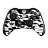 Skins Decals For Xbox One / One S W/Grip-Guard / Black White Flower Print
