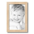 thumbnail image 2 of ArtToFrames 8.5x14 Inch Hard Maple Picture Frame, This Brown Wood Poster Frame is Great for Your Art or Photos, Comes with Regular Glass (4847), 2 of 8
