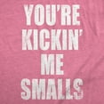 thumbnail image 2 of Maternity Tank Top Youre Kickin Me Smalls Funny Baseball Pregnancy Tank, 2 of 6