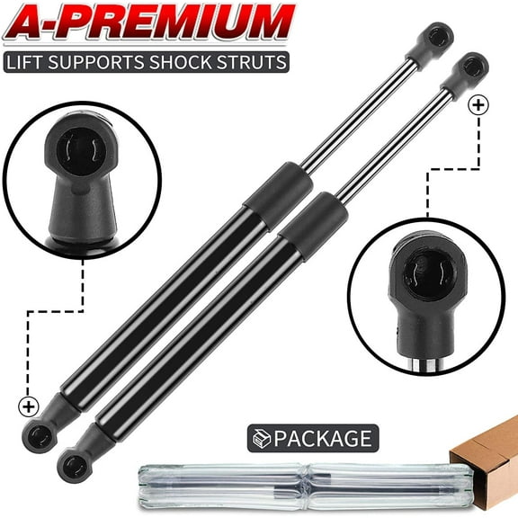 A-Premium Rear Trunk Tailgate Lift Supports Shock Struts Compatible with BMW E89 Z4 Convertible Coupe 2009-2016 Set of 2