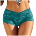 thumbnail image 1 of Women's Floral Lace Boyshort Panties Low Rise Comfortable Underwear Soft Stretch Female, 1 of 6