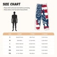thumbnail image 3 of Honeii fisherman fishing with USA flag for elegant Women's Lounge Pants and Pajama Pants, crafted for ultimate comfort in your sleepwear essentials-Medium, 3 of 6