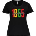 thumbnail image 3 of Inktastic 1865 Juneteenth Women's Plus Size T-Shirt, 3 of 5