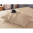 thumbnail image 6 of the Season Essentials Wrinkle Free Sheet Sets with Deep Pockets & Stain Resistant, 4 pc, 1800 Thread Count Bamboo Based, Beige, Queen, 6 of 11