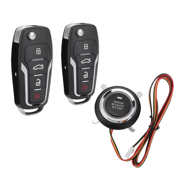De Entrada Sin Llave, De Alarma Para Coche, Arranque Remoto Del Motor, Kit De Encendido Por Empuje, Universal Para 12 V, Camiones, SUV, Vehículos Todo Terreno