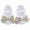White, variant on Uccdo Newborn Baby Girls Casual Flats Shoes Infants Non-Slip Cute Bowknot Princess Dress Shoes 0-12M