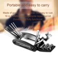 thumbnail image 2 of Universal 16 in 1 Bike Repair Tool Kit Multifunctional Cycling Steel Tools Portable Bicycle Repairing Accessories, 2 of 7