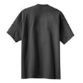 thumbnail image 3 of Port & Company Mens Tall Essential T-Shirt, Dark Heather Grey, XXXX-Large Tall, 3 of 3
