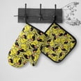thumbnail image 6 of Funny Rubber Duck with Sunglasses Oven Mitts and Pot Holders Insulated Gloves & Kitchen Counter Safe Mats for Cooking BBQ Baking Grilling (2-Piece Set), 6 of 6