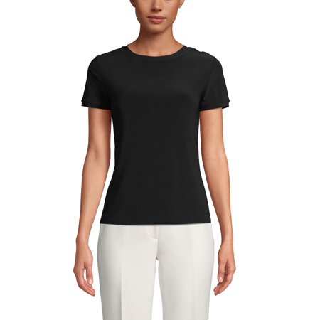 Anne Klein Women's Button Back Top Black Size Medium