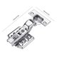 thumbnail image 3 of 2 uds bisagras ocultas amortiguador de puerta de acero inoxidable 3mm para cocina dormitorio Likrtyny Para estrenar, 3 of 7
