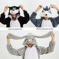 thumbnail image 4 of Pijamas de unicornio para mujer y adultos, ropa de dormir cálida, disfraces de Anime, mono de dibujos animados, Unisex, Stitch, Kigurumi, invierno, nuevo, 4 of 4