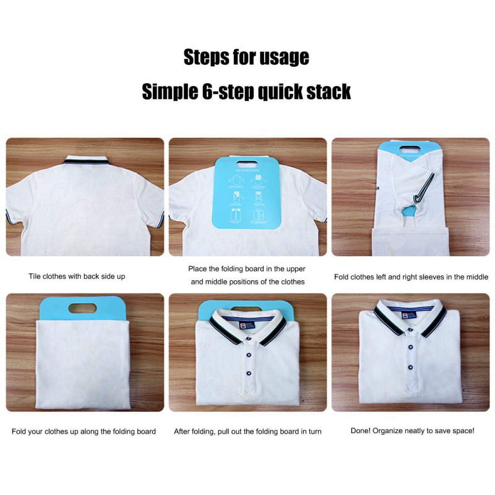 Adjustable T-shirt Clothes Fast Folding Board Shirts Garment Lazy