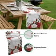 thumbnail image 5 of Red Green Valentine's Day Table Runner - 120 Inch Long, Kitchen Dining Table Runner Dresser Scarves, Summer Botanical Floral Farmhouse Farmhouse Decor for Coffee Tables Wedding Party Banquet, 5 of 8