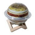 thumbnail image 3 of Humidificador de aire purificador Planet Humidificadores Lámpara con soporte de madera Ambiente silencioso Júpiter, 3 of 9