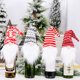 thumbnail image 2 of Navidad sombrero decorativo de punto bosque viejo conjunto de vino muñeco sin rostro tapa de botella de vino decoración de Año Nuevo 2024, 2 of 4