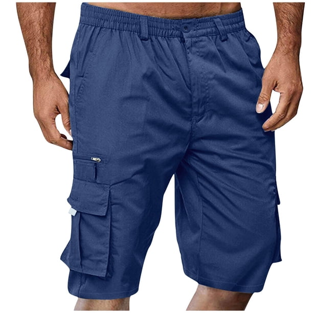 WILLBEST Pantalones Cortos Cortos Hombre Pantalones Cortos Casuales para Hombre Pantalones Cortos Deportivos de Playa con Rayas Coloridas Pantalones Cortos para Hombre