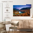 thumbnail image 5 of Elephant Stock Autumn In New Hampshire Wall Art - Horizontal Canvas Wall Art - Living Room Wall Decor - Nature Canvas - Blue And Orange Decor - 45" x 30", 5 of 8